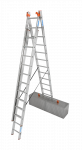 Универсальная лестница Krause Tribilo 3x12 ступеней с доп. функцией (арт. 120977)